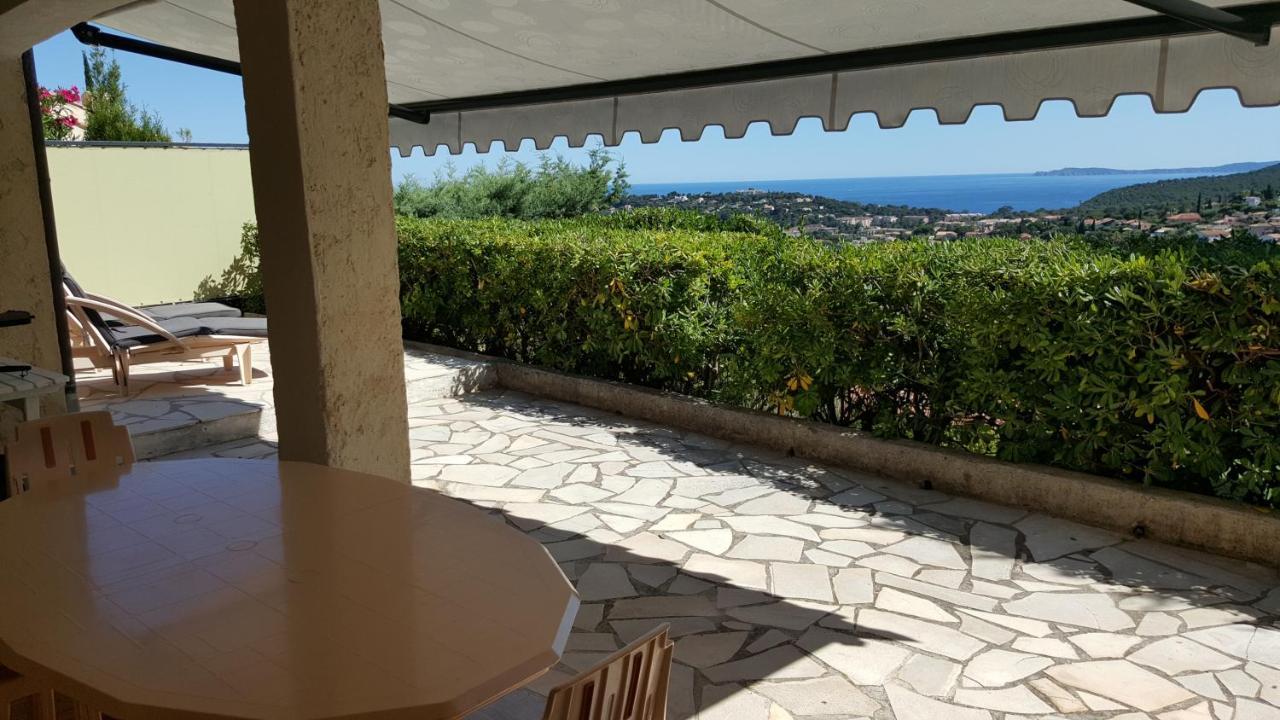 Appartement Rez De Jardin Dans Villa Vue Mer Cavalaire-sur-Mer Exterior foto